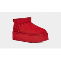 CLASSIC ULTRA MINI PLATFORM SAMBA RED