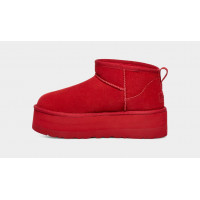CLASSIC ULTRA MINI PLATFORM SAMBA RED