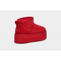 CLASSIC ULTRA MINI PLATFORM SAMBA RED