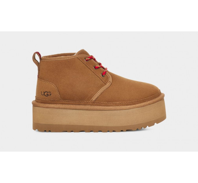 WOMEN`S NEUMEL HERITAGE PLATFORM CHESTNUT