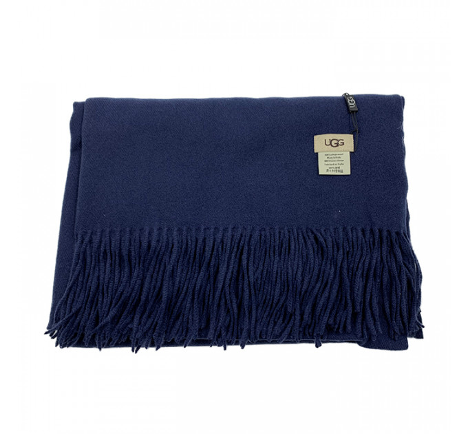 UGG OVERSIZED SCARF NAVY