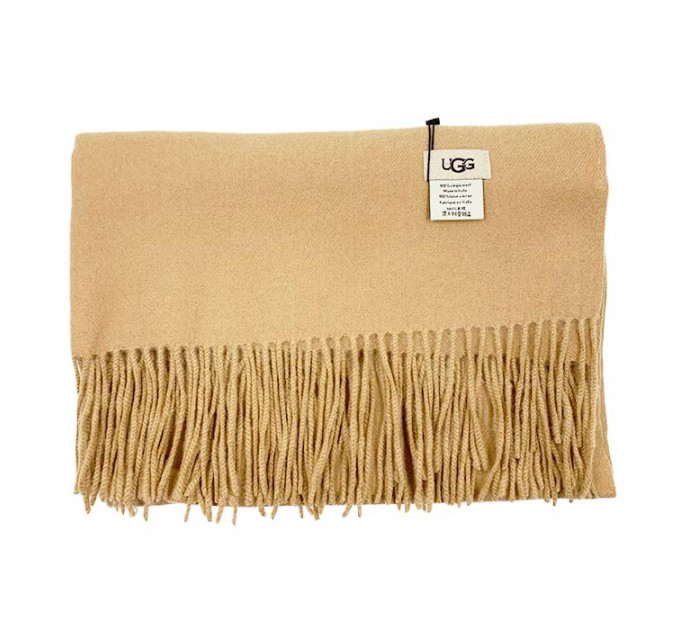 UGG OVERSIZED SCARF CAMEL