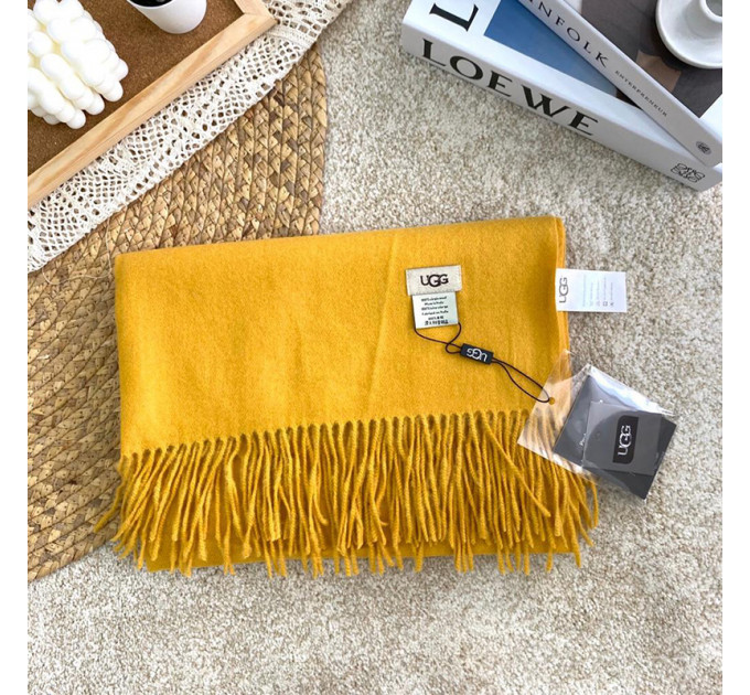 UGG OVERSIZED SCARF YELLOW