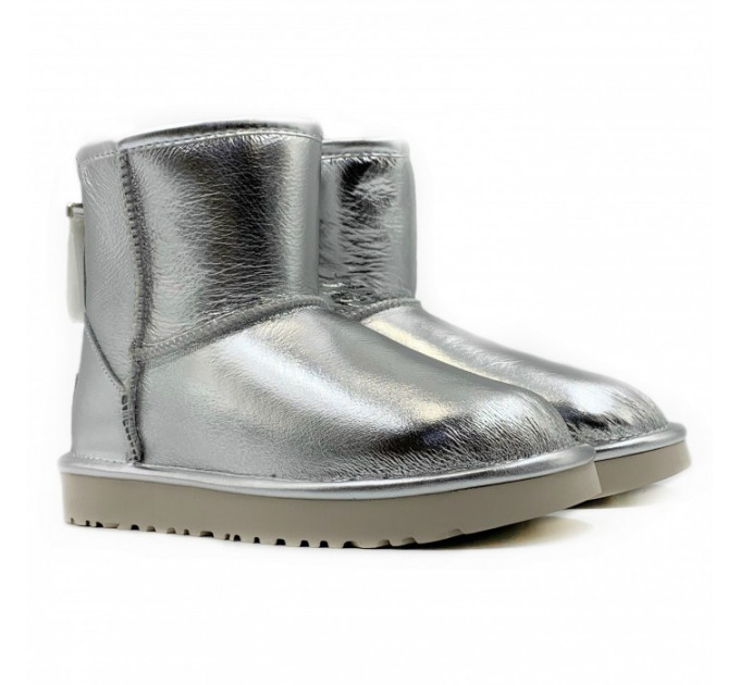 ZIP MINI LOGO SILVER