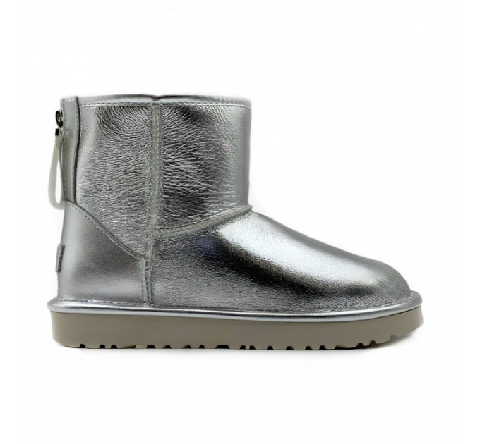 ZIP MINI LOGO SILVER