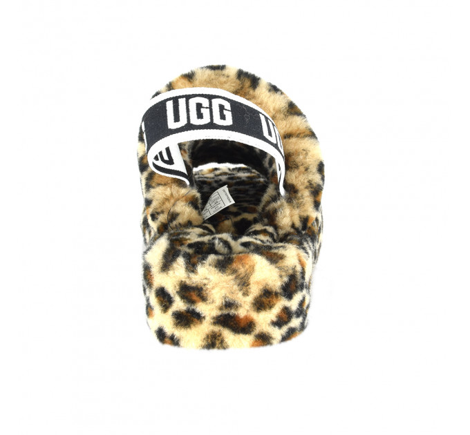 FLUFF YEAH LOGO SLIDE LEOPARD