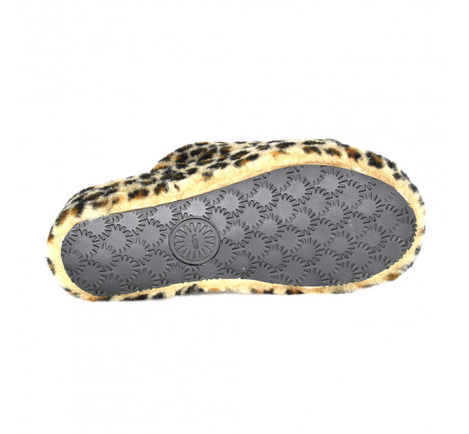 FLUFF YEAH LOGO SLIDE LEOPARD
