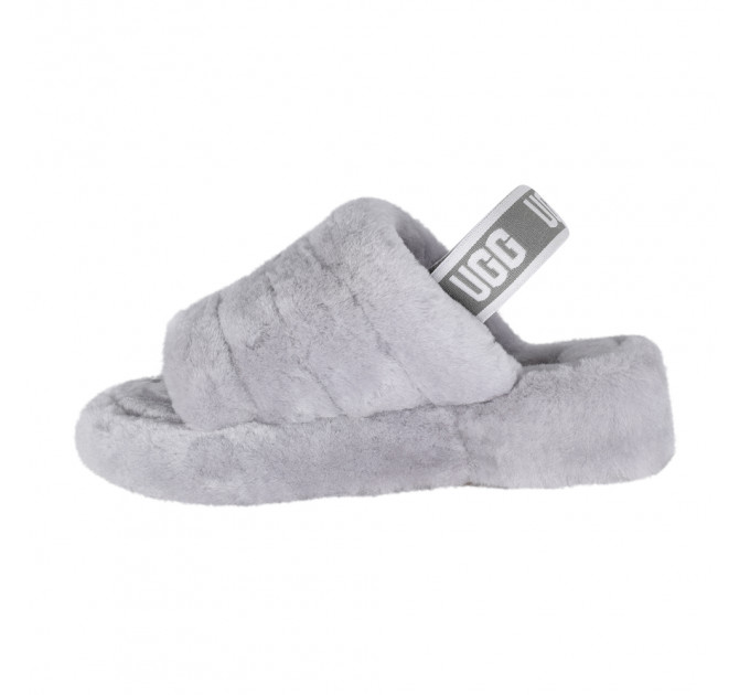 FLUFF YEAH LOGO SLIDE VIOLET