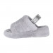 FLUFF YEAH LOGO SLIDE VIOLET
