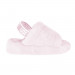 FLUFF YEAH LOGO SLIDE SEASHELL PINK