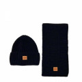 UGG CHUNKY RIB KNIT BEANIE SEN BLACK