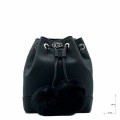 СУМКА UGG AALIYAH BUCKET CROSSBODY POM BLACK