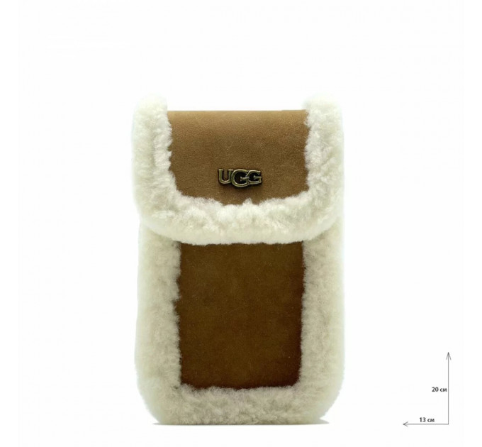 СУМКА UGG HERITAGE MINI CROSSBODY CHESTNUT