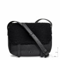 СУМКА UGG BIA MINI SCHOOL BAG LEATHER BLACK