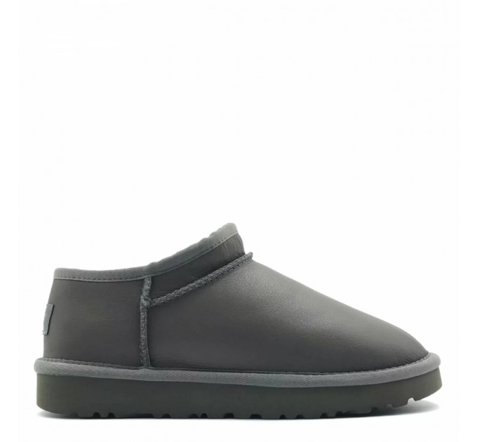ULTRA MINI TASMAN LEATHER GREY