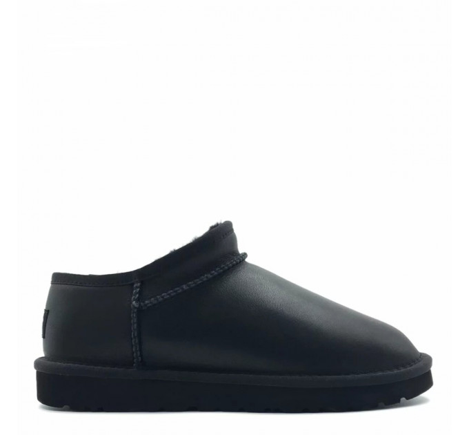 ULTRA MINI TASMAN LEATHER BLACK