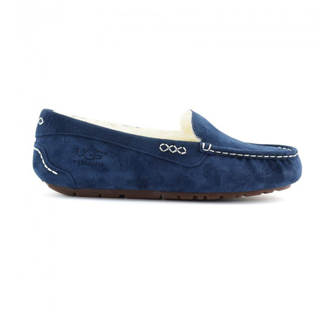 UGG MOCASSINS ANSLEY NAVY