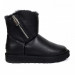 MINI OBLIQUE ZIP BLACK