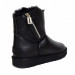 MINI OBLIQUE ZIP BLACK