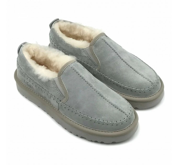 STITCH SLIP ON GREY VIOLET