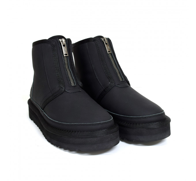 NEUMEL PLATFORM ZIP BLACK