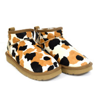 CLASSIC ULTRA MINI COW PRINT CHESTNUT