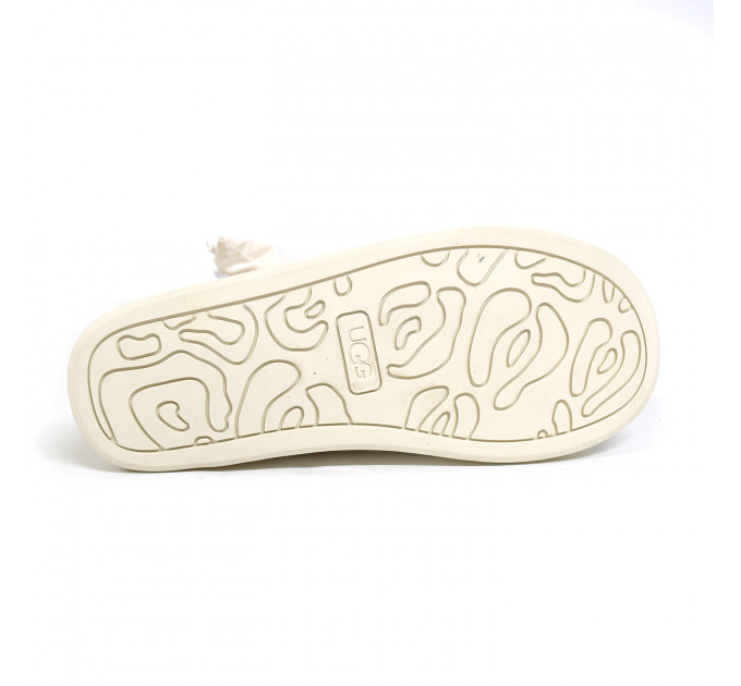 CLEAR QUILTY BOOTS WHITE