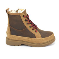 KID'S KNEE HIGH BOOTS CHESTNUT