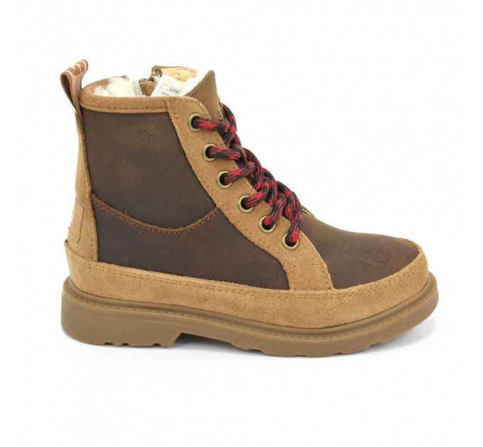 KID'S KNEE HIGH BOOTS CHESTNUT