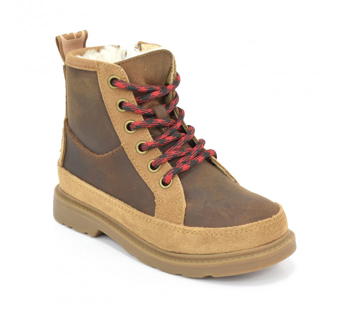 KID'S KNEE HIGH BOOTS CHESTNUT