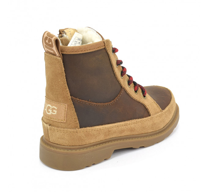 KID'S KNEE HIGH BOOTS CHESTNUT
