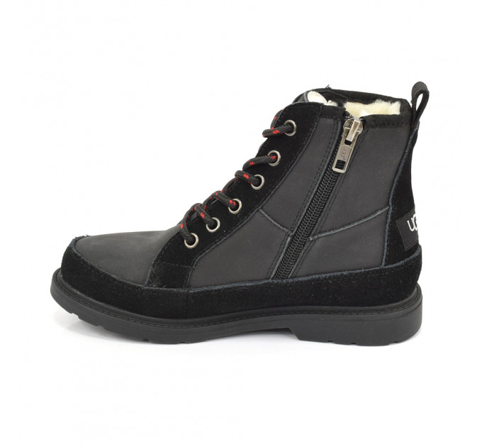 KID'S KNEE HIGH BOOTS BLACK