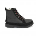 KID'S KNEE HIGH BOOTS BLACK