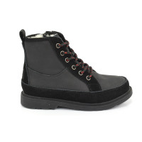 KID'S KNEE HIGH BOOTS BLACK