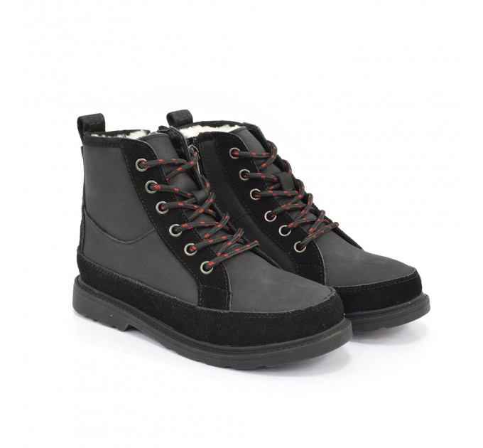 KID'S KNEE HIGH BOOTS BLACK