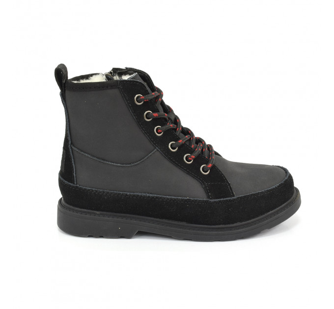 KID'S KNEE HIGH BOOTS BLACK