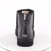 MEN`S ONE ZIP MINI BOOT BLACK