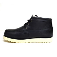 MEN`S CAMPOUT CHUKKA LEATHER BLACK