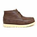 MEN`S CAMPOUT CHUKKA LEATHER CHOCOLATE
