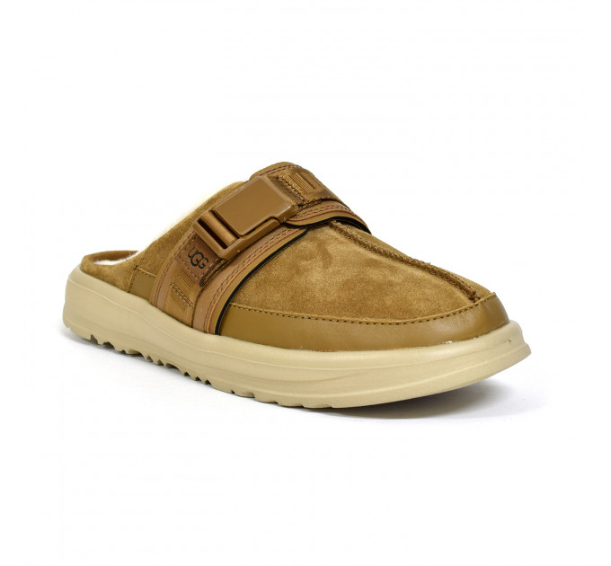MEN'S KICK IT SLIDE CHESTNUT
