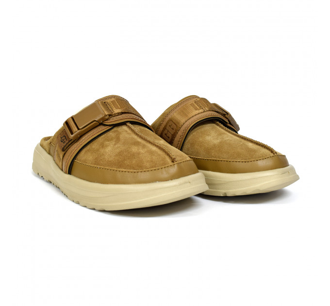 MEN'S KICK IT SLIDE CHESTNUT