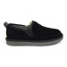 MEN'S SLIPPERS SCUFF ROMEO BLACK