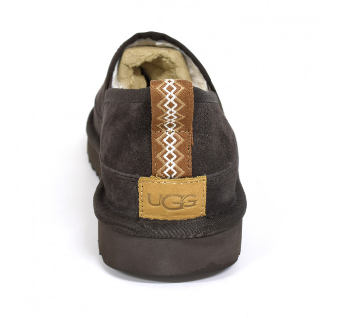 MEN'S SLIPPERS SCUFF ROMEO CHOCOLATE