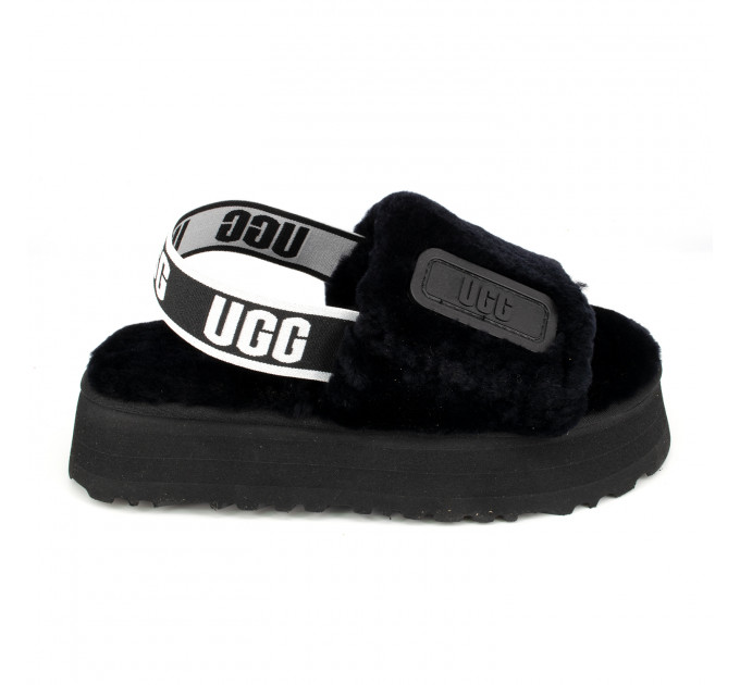 WOMEN'S DISCO SLIDE BLACK