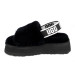 WOMEN'S DISCO SLIDE BLACK