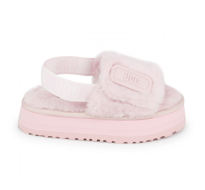 WOMEN'S DISCO SLIDE SEASHELL PINK