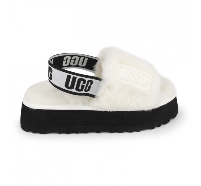 WOMEN'S DISCO SLIDE WHITE