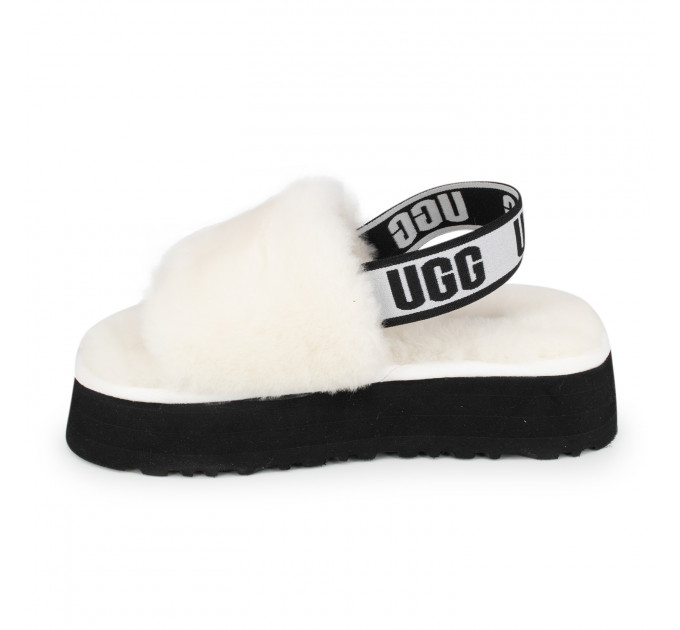 WOMEN'S DISCO SLIDE WHITE