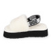 WOMEN'S DISCO SLIDE WHITE