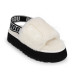 WOMEN'S DISCO SLIDE WHITE